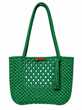 Túi macrame vuông quai xách đan thưa - Bags