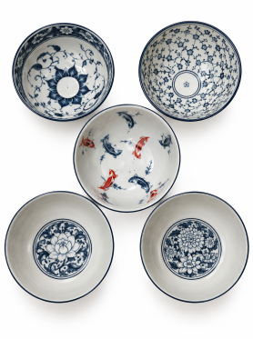 Bát Tràng Tô vẽ hoạ tiết 14cm - Bowl