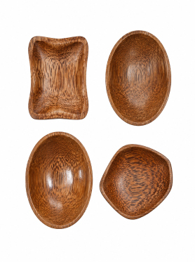 Chén gia vị gỗ dừa - Coconut wooden bowl