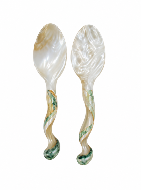 Bộ thìa salad xoắn ốc 2pcs - Spoon