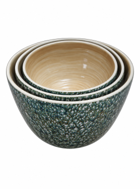 Bộ tô khảm trứng 3pcs (19-22-25cm) - Set of bowls