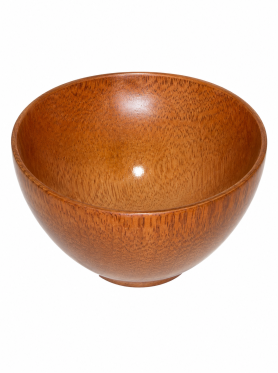 Tô gỗ dừa 18cm - Coconut wood bowl