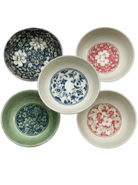 Bát Tràng Tô vẽ hoạ tiết 18cm - Bowl