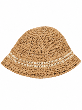 Mũ cói vành nhỏ phối 2 viền - Hats