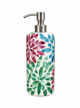 Bình chiết xà phòng khảm ốc (lớn) - Soap dispenser bottle